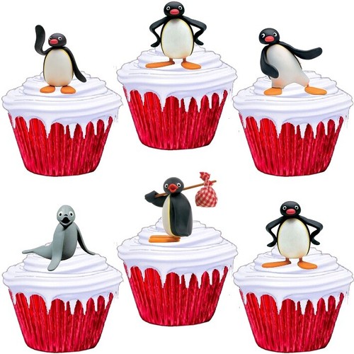 Pingu penguin stand cup - pingu,