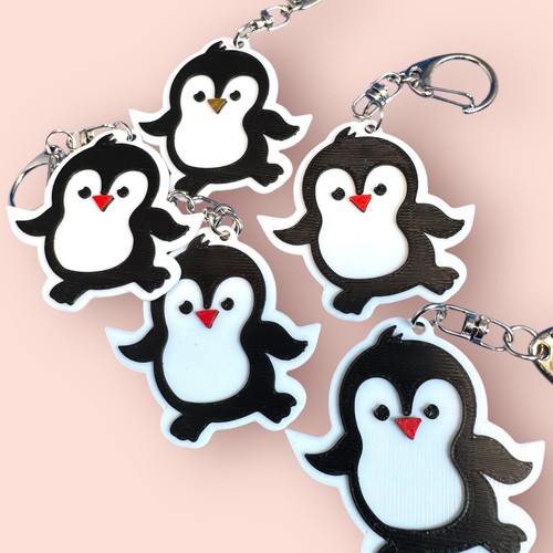 Penguin keyrings pack - pack,
