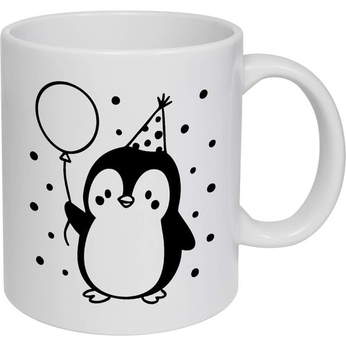 Party penguin ceramic - penguin', mug