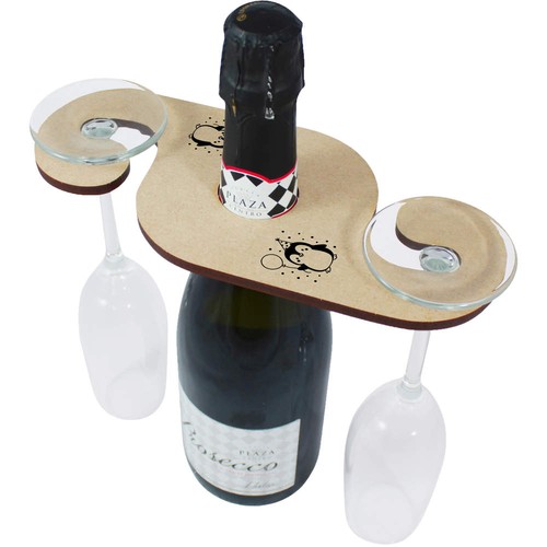 Party penguin wine - wine, glass