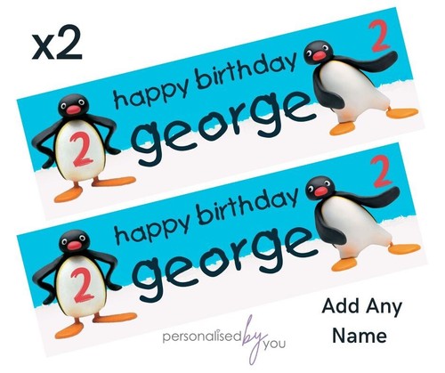 Personalised pingu penguin - pingu,