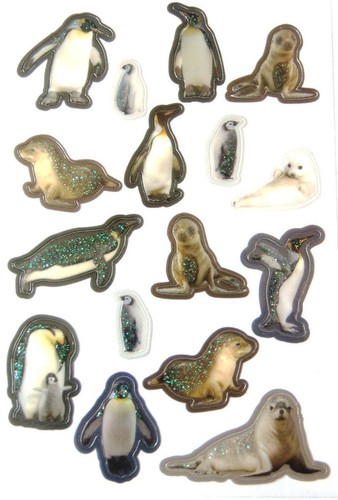 Penguin stickers for kids - penguin,