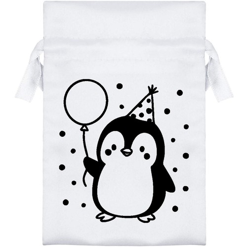 Party penguin satin - 'party, penguin'