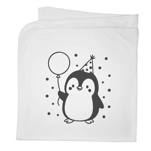 Party penguin baby - baby, blanket