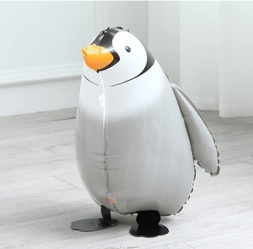 Penguin balloon walking - penguin,