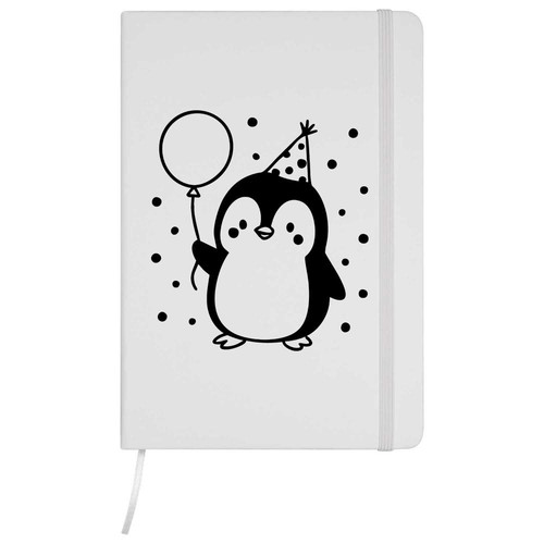 Party penguin ruled - ruled, notebook