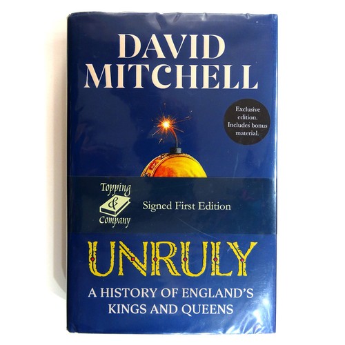 David mitchell unruly signed - david,