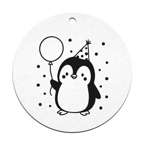 70mm party penguin flat - 2, penguin'