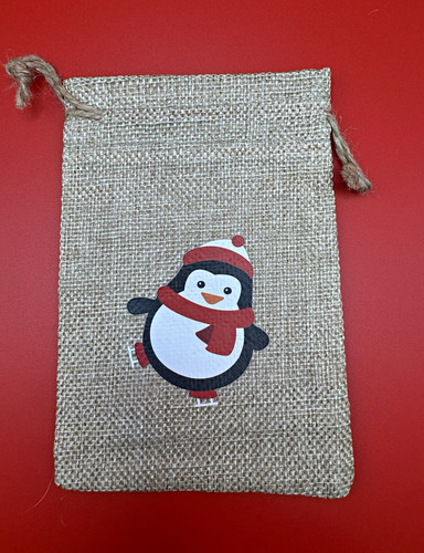Jute beige drawstring party - jute,