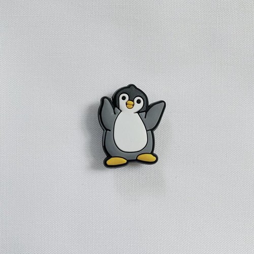 Penguin croc charm - penguin,